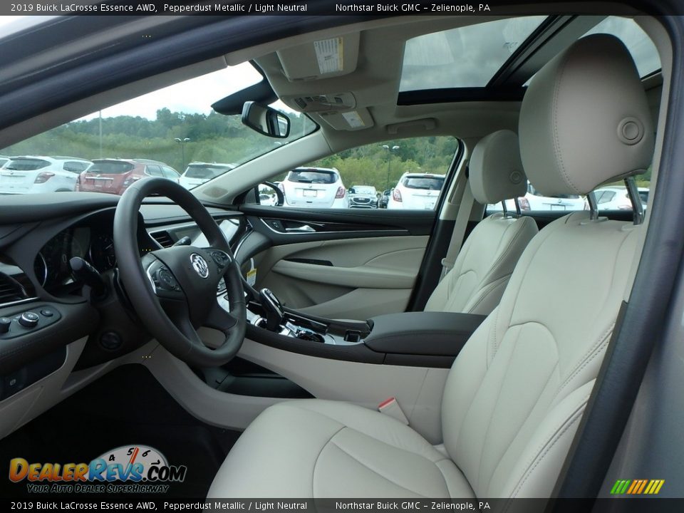 2019 Buick LaCrosse Essence AWD Pepperdust Metallic / Light Neutral Photo #10