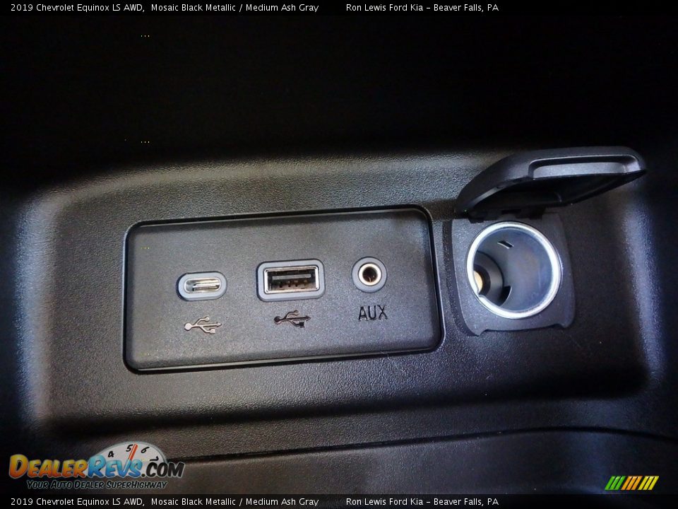 2019 Chevrolet Equinox LS AWD Mosaic Black Metallic / Medium Ash Gray Photo #17