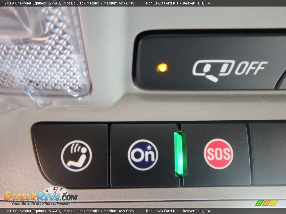 2019 Chevrolet Equinox LS AWD Mosaic Black Metallic / Medium Ash Gray Photo #20