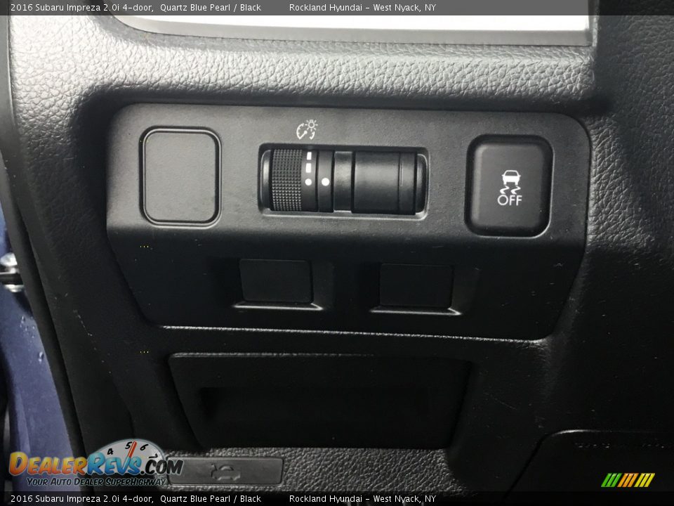 2016 Subaru Impreza 2.0i 4-door Quartz Blue Pearl / Black Photo #19