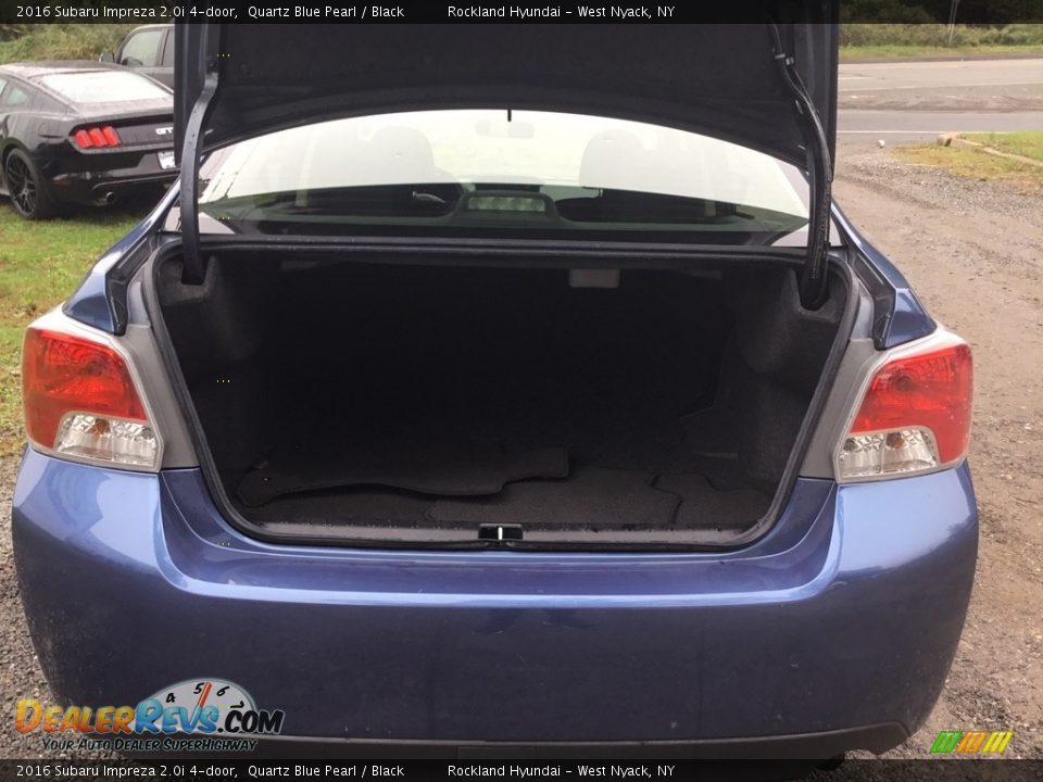 2016 Subaru Impreza 2.0i 4-door Quartz Blue Pearl / Black Photo #21