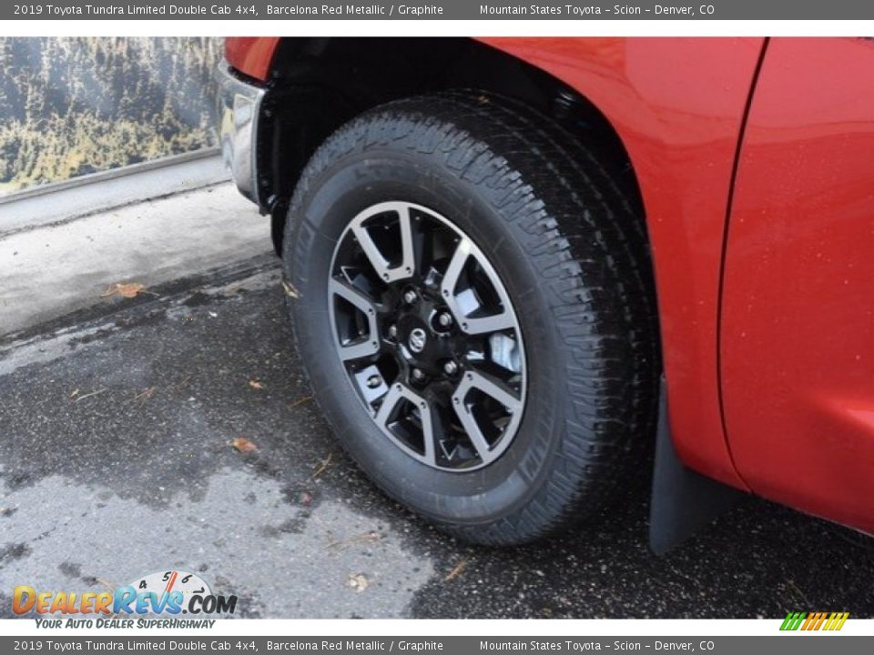 2019 Toyota Tundra Limited Double Cab 4x4 Barcelona Red Metallic / Graphite Photo #32