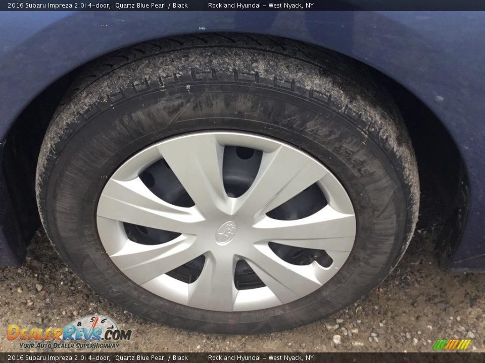 2016 Subaru Impreza 2.0i 4-door Quartz Blue Pearl / Black Photo #29