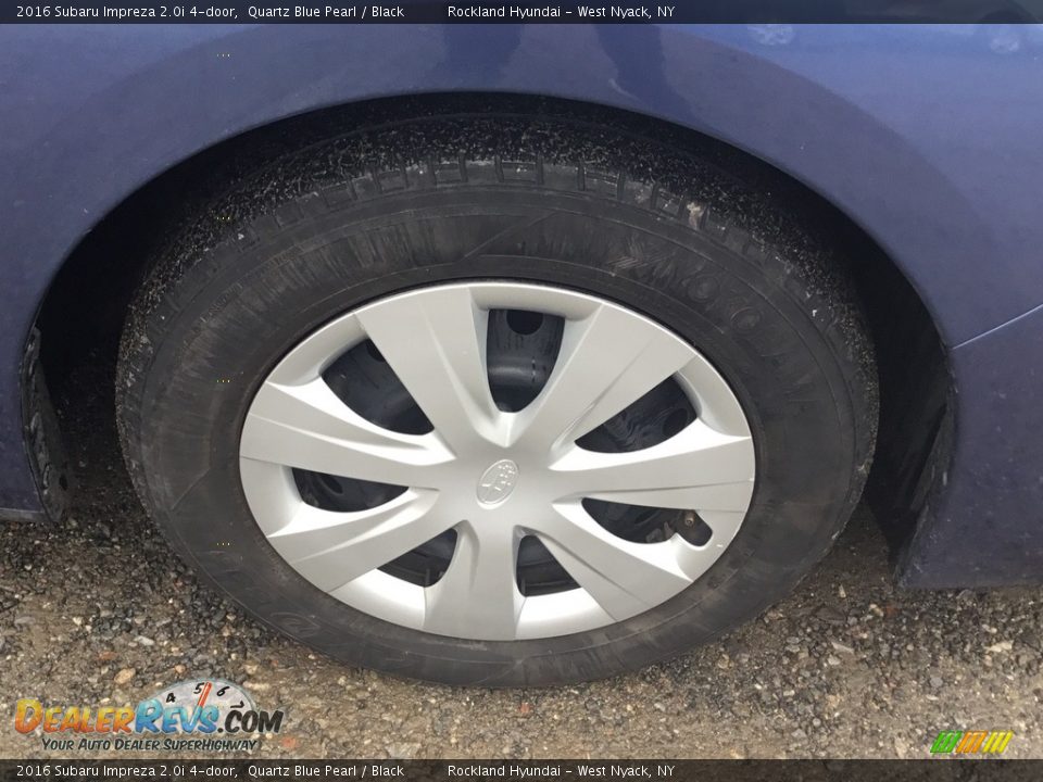 2016 Subaru Impreza 2.0i 4-door Quartz Blue Pearl / Black Photo #30