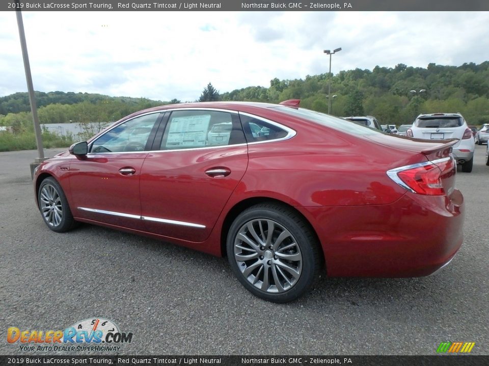 2019 Buick LaCrosse Sport Touring Red Quartz Tintcoat / Light Neutral Photo #7