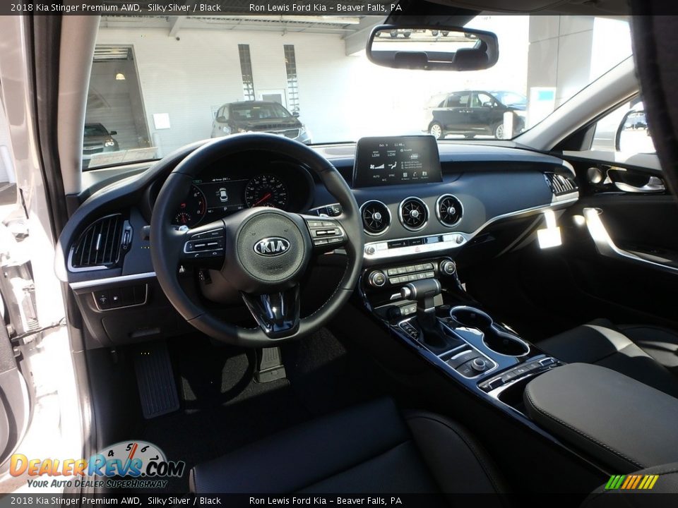 Front Seat of 2018 Kia Stinger Premium AWD Photo #13