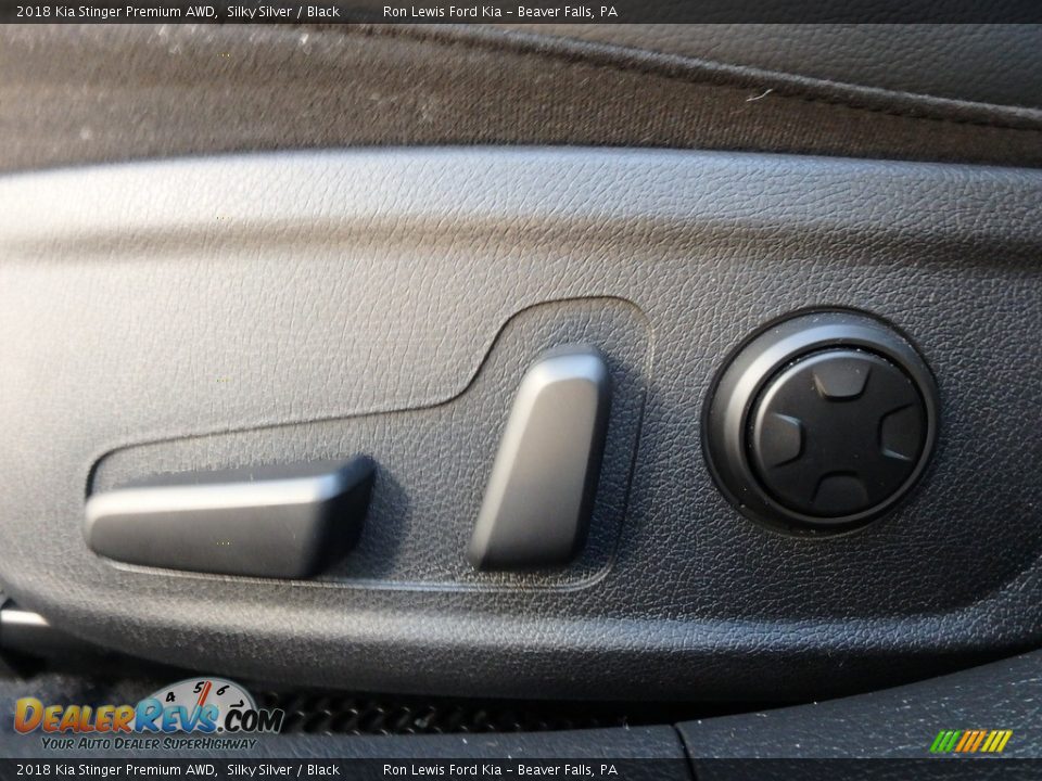 2018 Kia Stinger Premium AWD Silky Silver / Black Photo #15