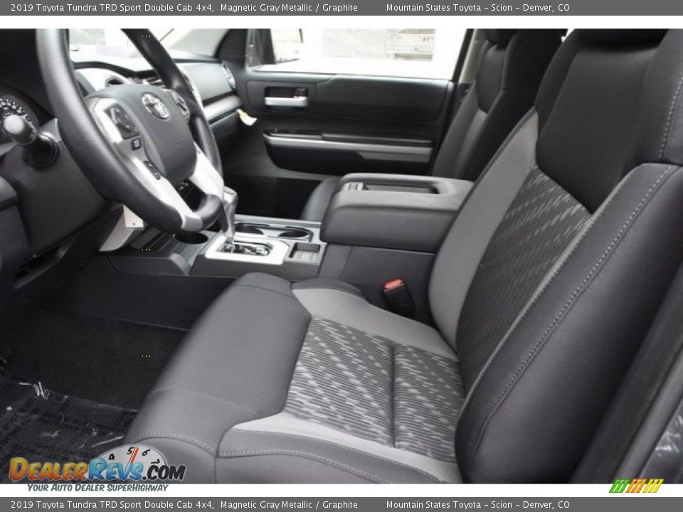 2019 Toyota Tundra TRD Sport Double Cab 4x4 Magnetic Gray Metallic / Graphite Photo #6