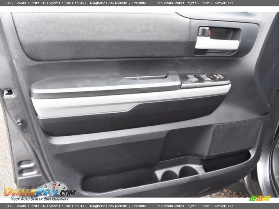 2019 Toyota Tundra TRD Sport Double Cab 4x4 Magnetic Gray Metallic / Graphite Photo #19