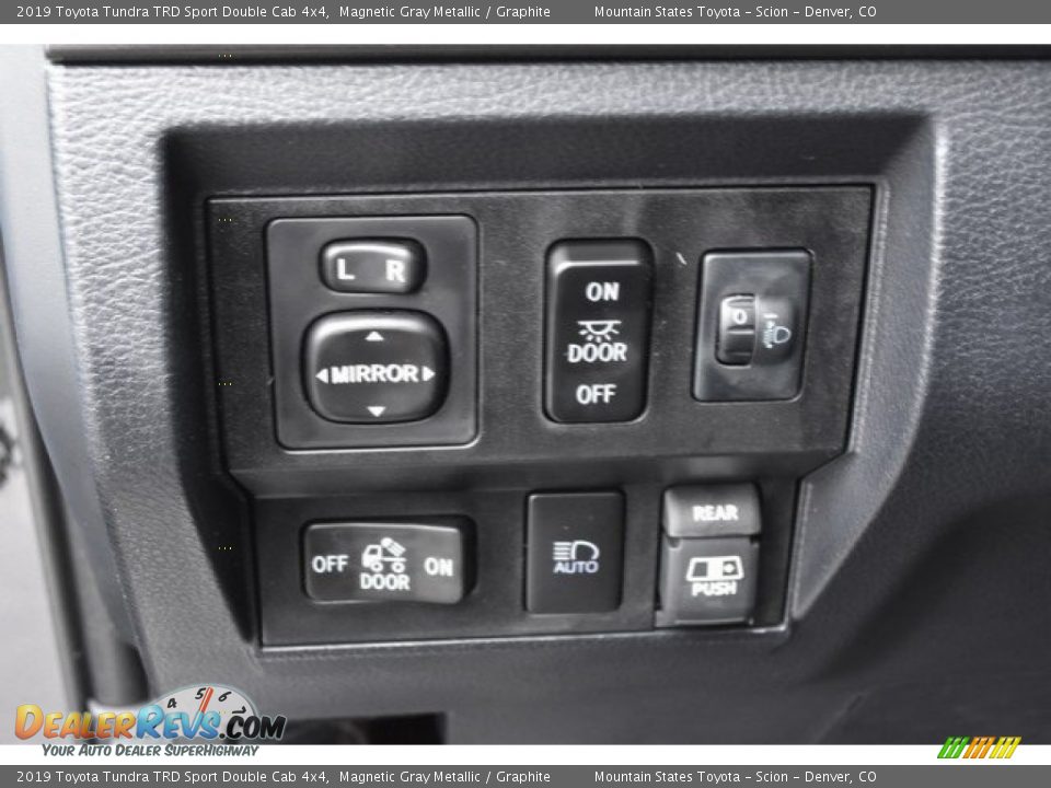 2019 Toyota Tundra TRD Sport Double Cab 4x4 Magnetic Gray Metallic / Graphite Photo #24
