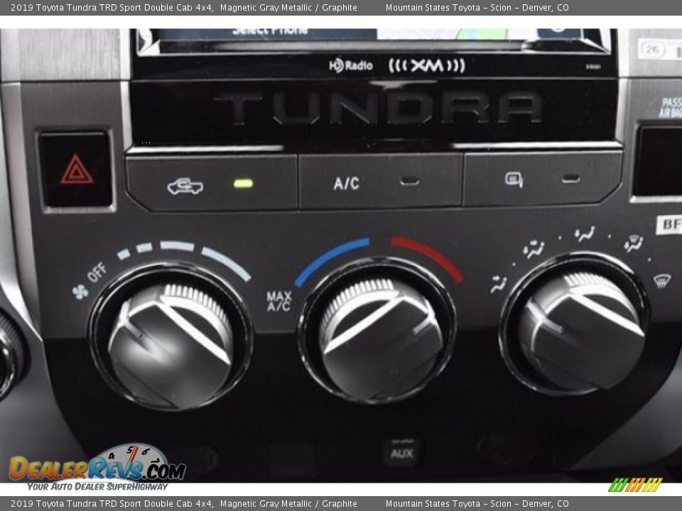 2019 Toyota Tundra TRD Sport Double Cab 4x4 Magnetic Gray Metallic / Graphite Photo #29