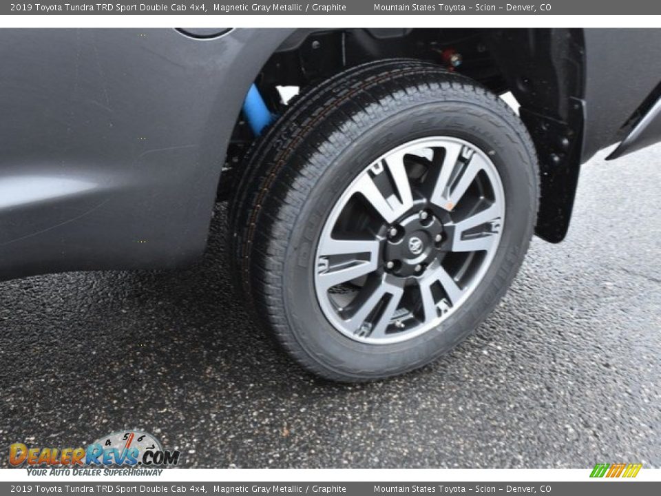 2019 Toyota Tundra TRD Sport Double Cab 4x4 Magnetic Gray Metallic / Graphite Photo #33