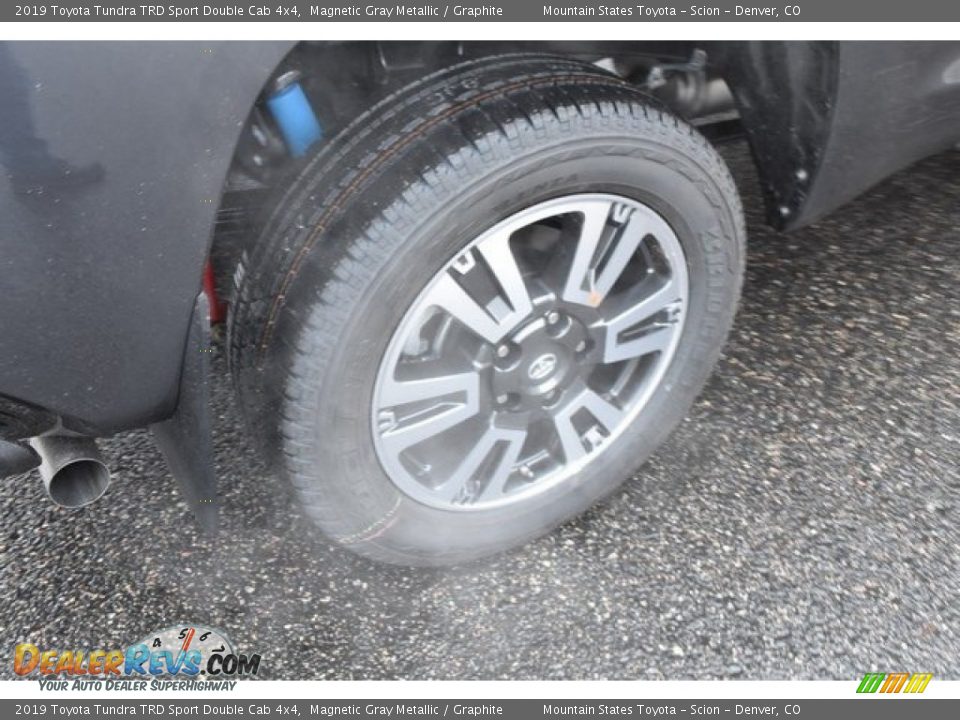 2019 Toyota Tundra TRD Sport Double Cab 4x4 Magnetic Gray Metallic / Graphite Photo #34