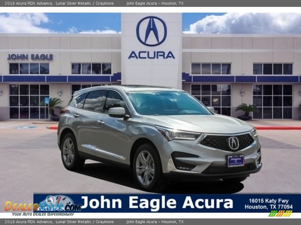 2019 Acura RDX Advance Lunar Silver Metallic / Graystone Photo #1