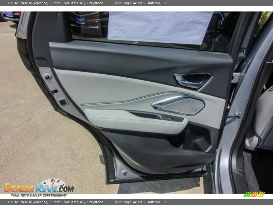 2019 Acura RDX Advance Lunar Silver Metallic / Graystone Photo #18