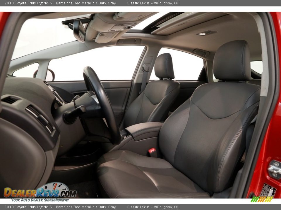 2010 Toyota Prius Hybrid IV Barcelona Red Metallic / Dark Gray Photo #5