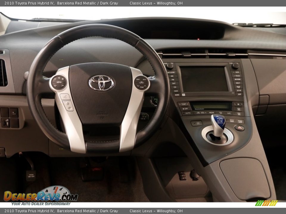 2010 Toyota Prius Hybrid IV Barcelona Red Metallic / Dark Gray Photo #6