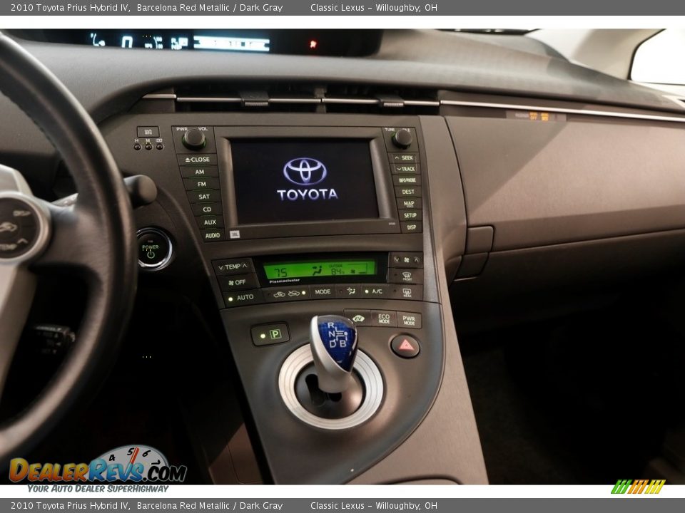 2010 Toyota Prius Hybrid IV Barcelona Red Metallic / Dark Gray Photo #9