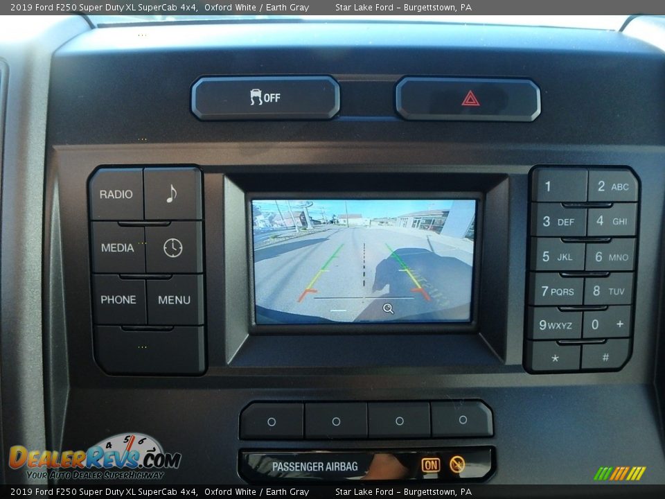 2019 Ford F250 Super Duty XL SuperCab 4x4 Oxford White / Earth Gray Photo #19