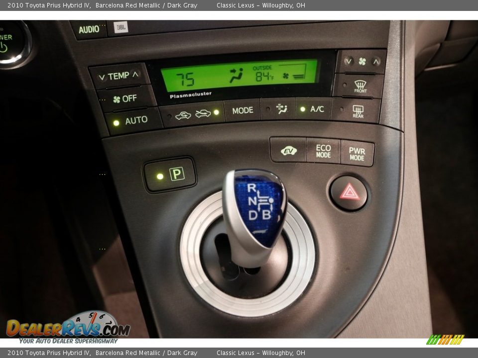 2010 Toyota Prius Hybrid IV Barcelona Red Metallic / Dark Gray Photo #15