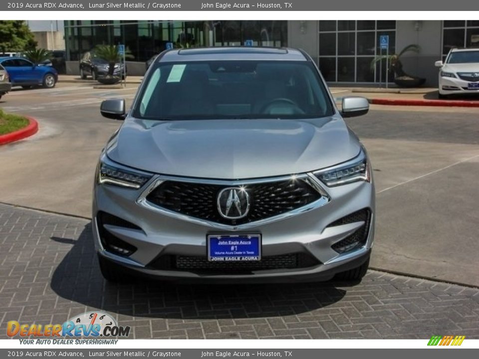 2019 Acura RDX Advance Lunar Silver Metallic / Graystone Photo #2