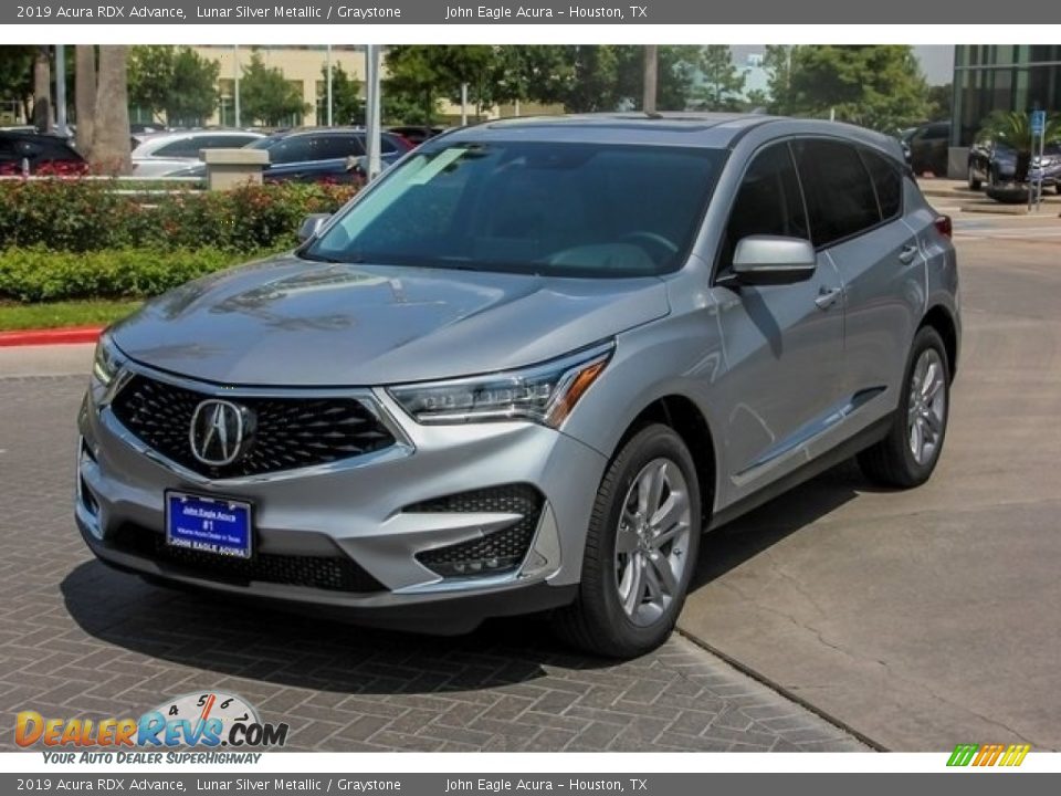 2019 Acura RDX Advance Lunar Silver Metallic / Graystone Photo #3