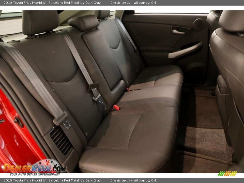 2010 Toyota Prius Hybrid IV Barcelona Red Metallic / Dark Gray Photo #19