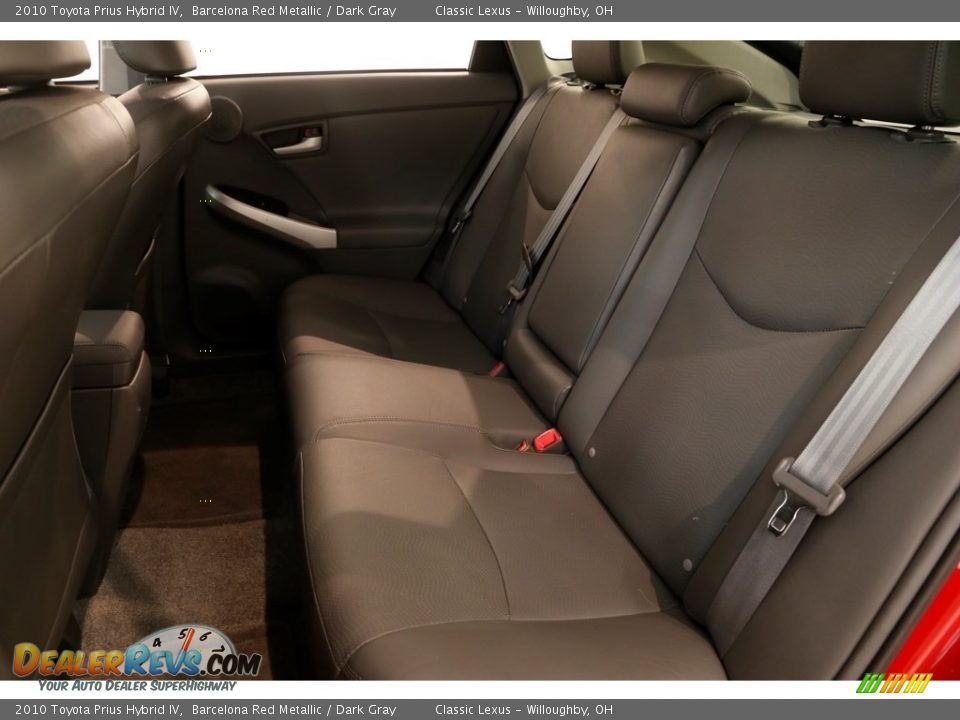 2010 Toyota Prius Hybrid IV Barcelona Red Metallic / Dark Gray Photo #20