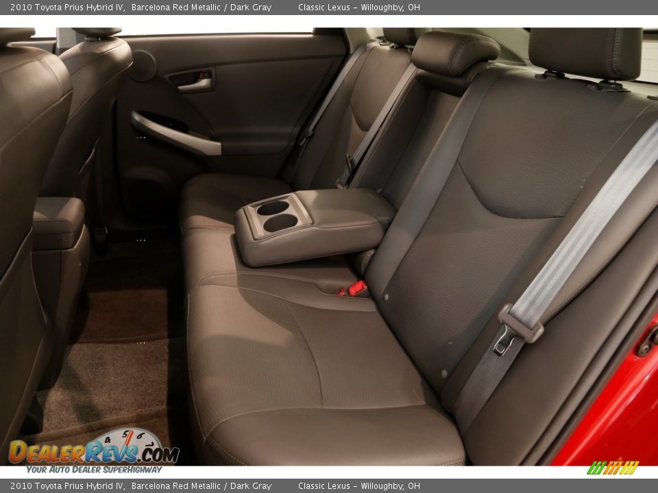 2010 Toyota Prius Hybrid IV Barcelona Red Metallic / Dark Gray Photo #21