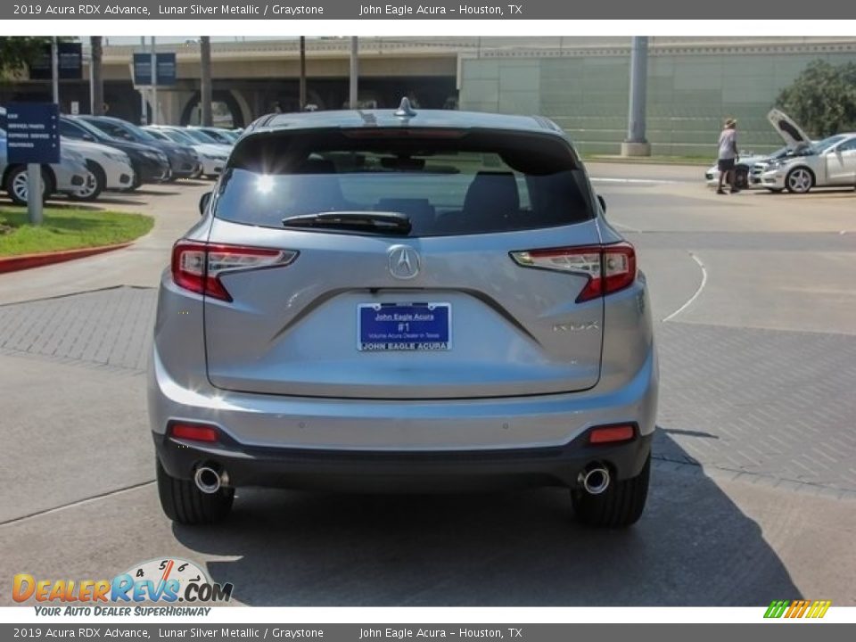 2019 Acura RDX Advance Lunar Silver Metallic / Graystone Photo #6