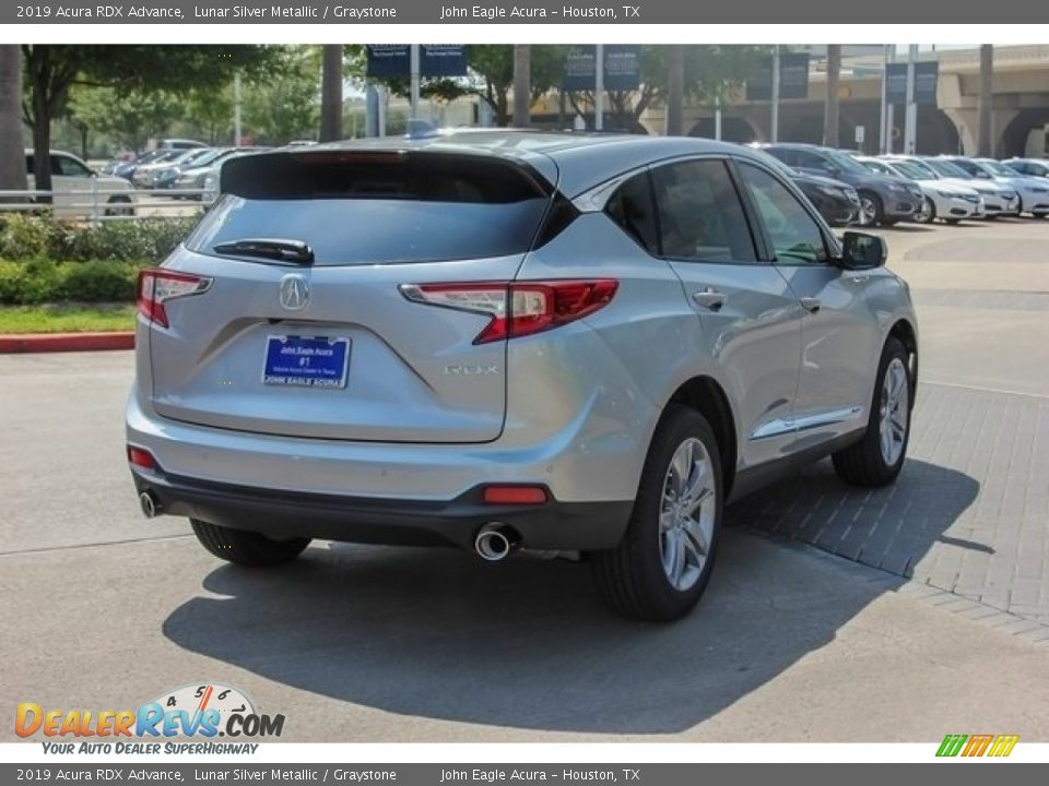 2019 Acura RDX Advance Lunar Silver Metallic / Graystone Photo #7