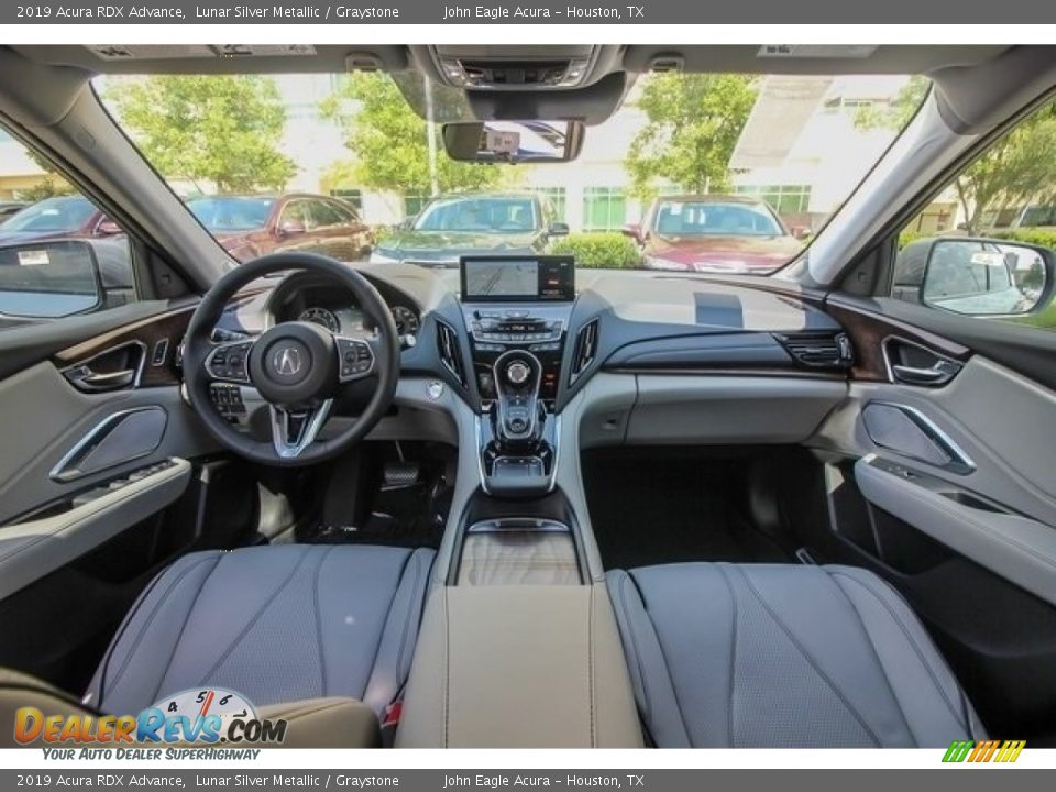 2019 Acura RDX Advance Lunar Silver Metallic / Graystone Photo #9