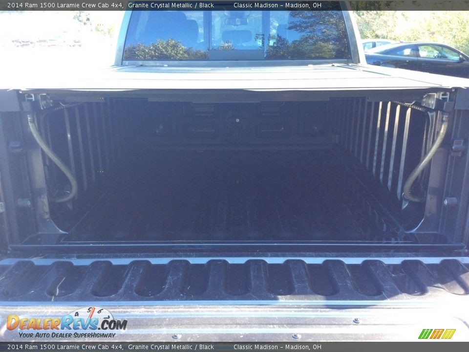 2014 Ram 1500 Laramie Crew Cab 4x4 Granite Crystal Metallic / Black Photo #6