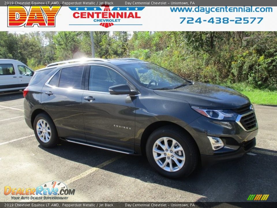 2019 Chevrolet Equinox LT AWD Pepperdust Metallic / Jet Black Photo #1