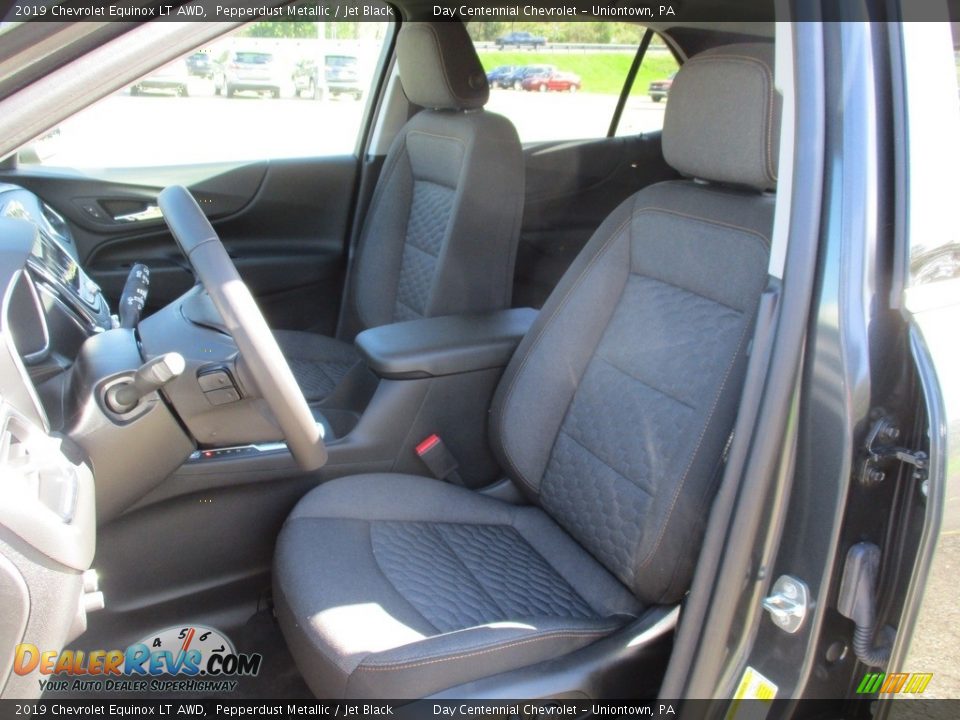 2019 Chevrolet Equinox LT AWD Pepperdust Metallic / Jet Black Photo #7