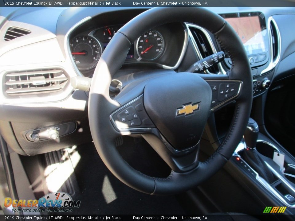 2019 Chevrolet Equinox LT AWD Pepperdust Metallic / Jet Black Photo #9