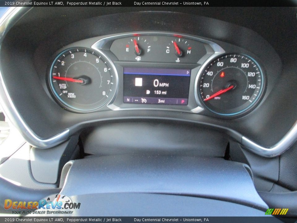 2019 Chevrolet Equinox LT AWD Pepperdust Metallic / Jet Black Photo #15