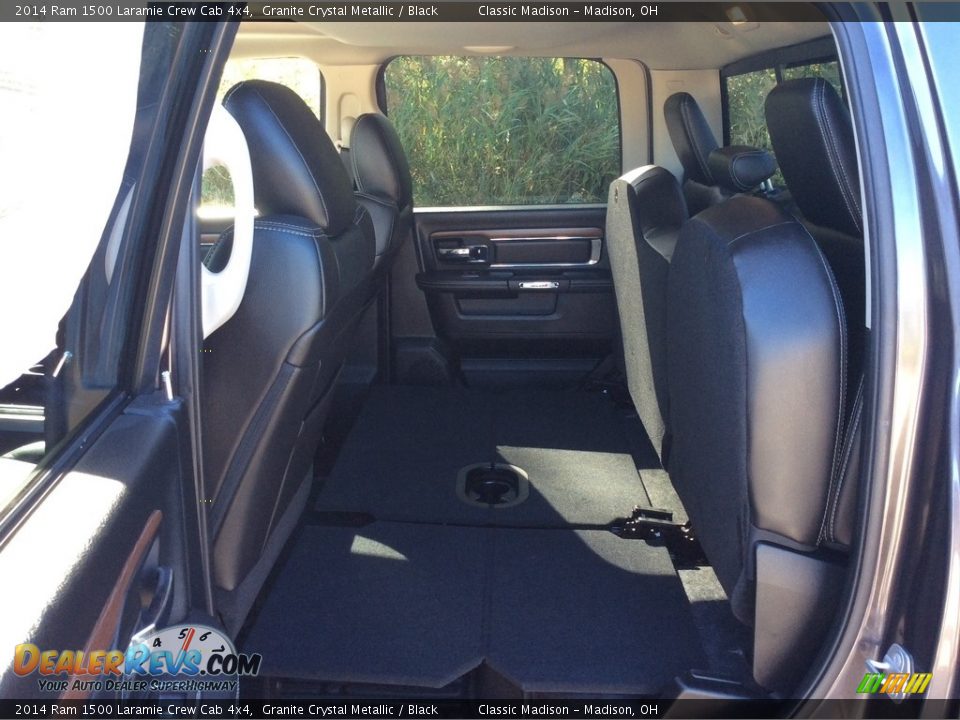 2014 Ram 1500 Laramie Crew Cab 4x4 Granite Crystal Metallic / Black Photo #29