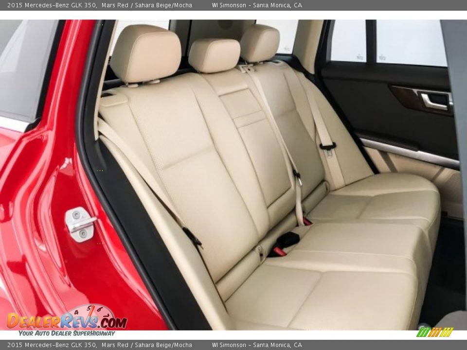 2015 Mercedes-Benz GLK 350 Mars Red / Sahara Beige/Mocha Photo #12