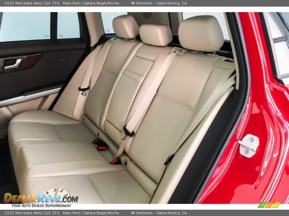 2015 Mercedes-Benz GLK 350 Mars Red / Sahara Beige/Mocha Photo #16