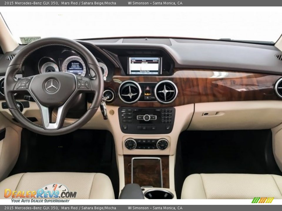 2015 Mercedes-Benz GLK 350 Mars Red / Sahara Beige/Mocha Photo #18