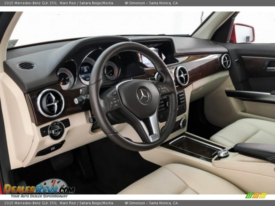 2015 Mercedes-Benz GLK 350 Mars Red / Sahara Beige/Mocha Photo #23