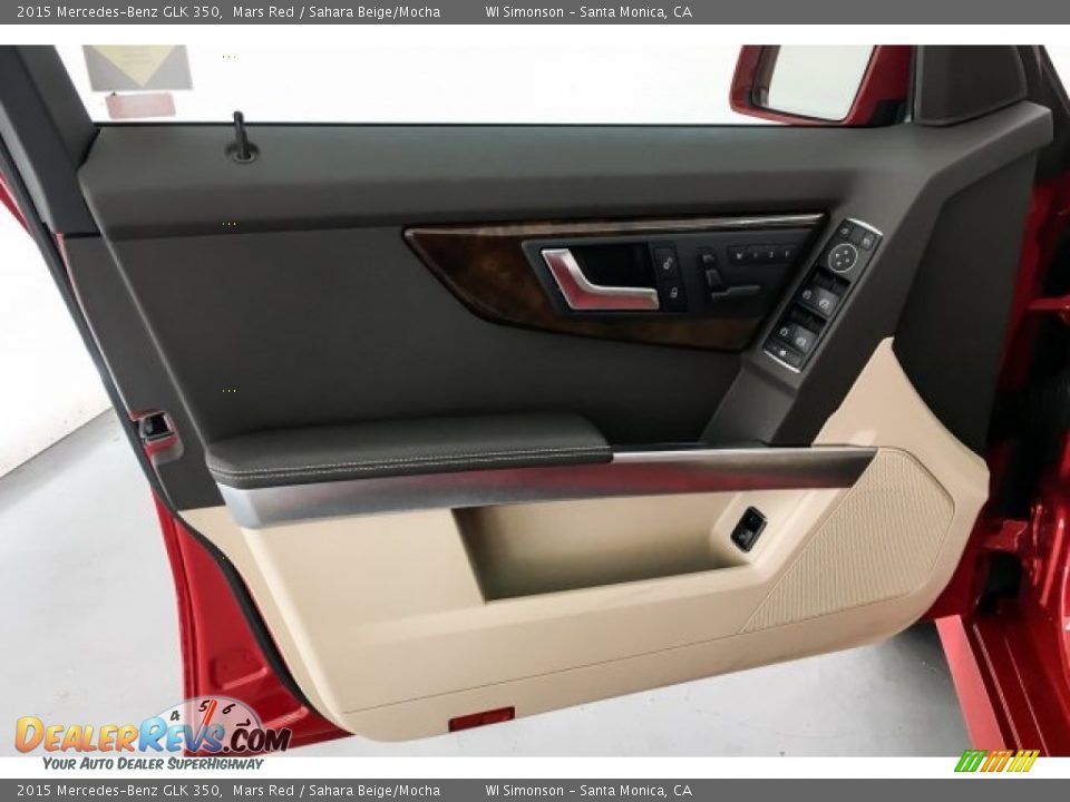 2015 Mercedes-Benz GLK 350 Mars Red / Sahara Beige/Mocha Photo #26