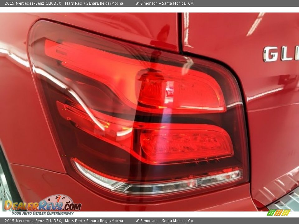 2015 Mercedes-Benz GLK 350 Mars Red / Sahara Beige/Mocha Photo #27