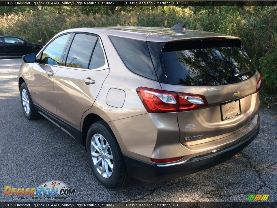 2019 Chevrolet Equinox LT AWD Sandy Ridge Metallic / Jet Black Photo #4