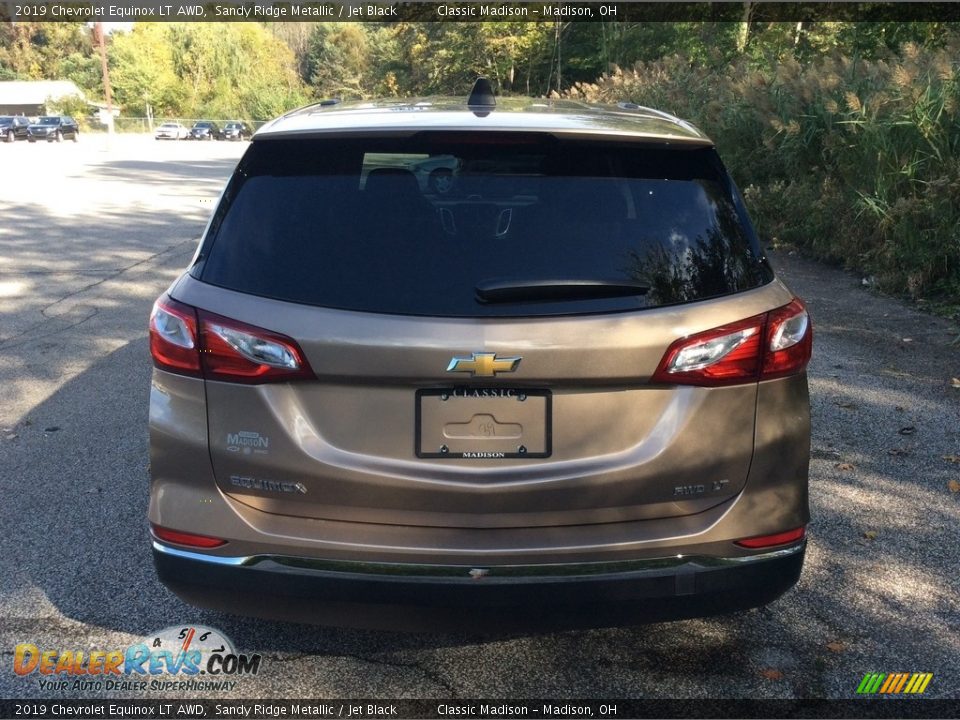 2019 Chevrolet Equinox LT AWD Sandy Ridge Metallic / Jet Black Photo #5