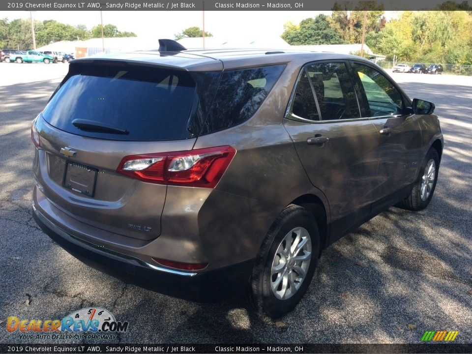 2019 Chevrolet Equinox LT AWD Sandy Ridge Metallic / Jet Black Photo #6