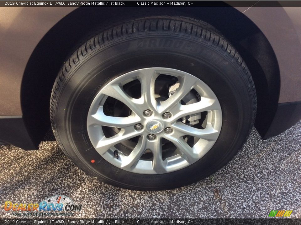 2019 Chevrolet Equinox LT AWD Sandy Ridge Metallic / Jet Black Photo #7