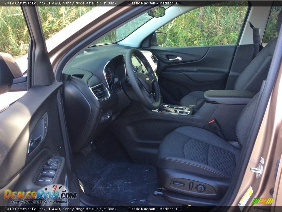 2019 Chevrolet Equinox LT AWD Sandy Ridge Metallic / Jet Black Photo #9
