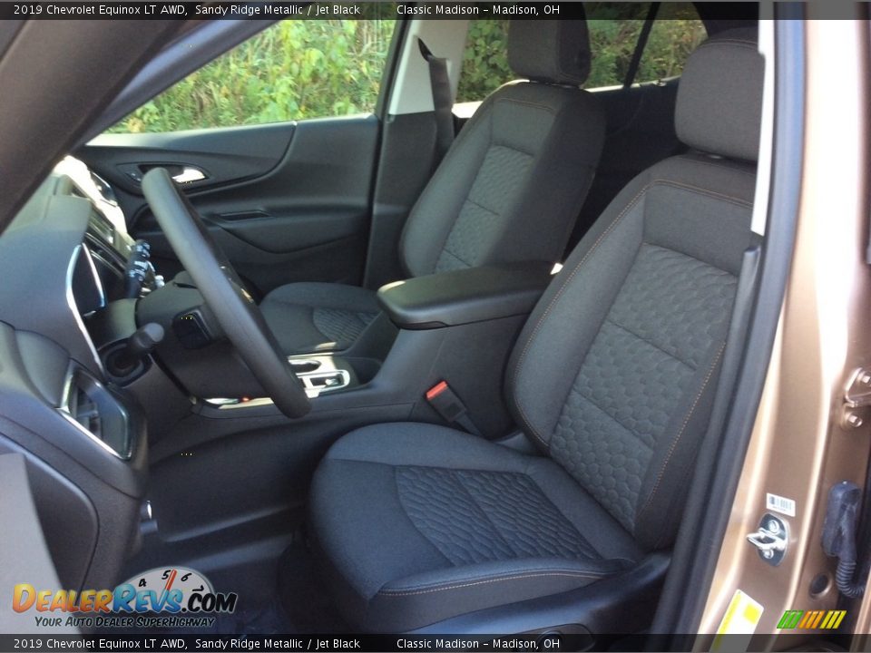 2019 Chevrolet Equinox LT AWD Sandy Ridge Metallic / Jet Black Photo #10